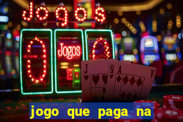 jogo que paga na hora via pix