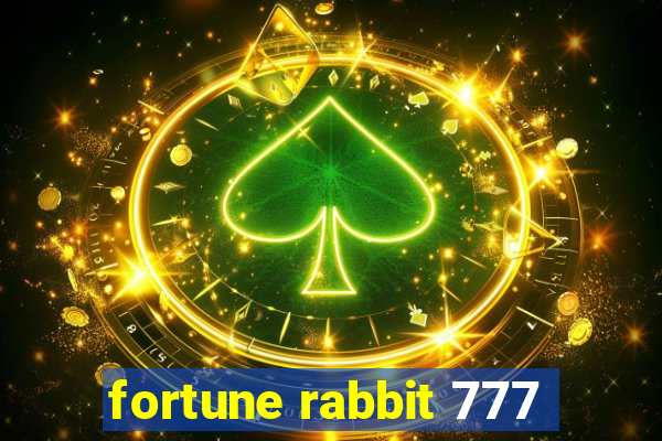 fortune rabbit 777