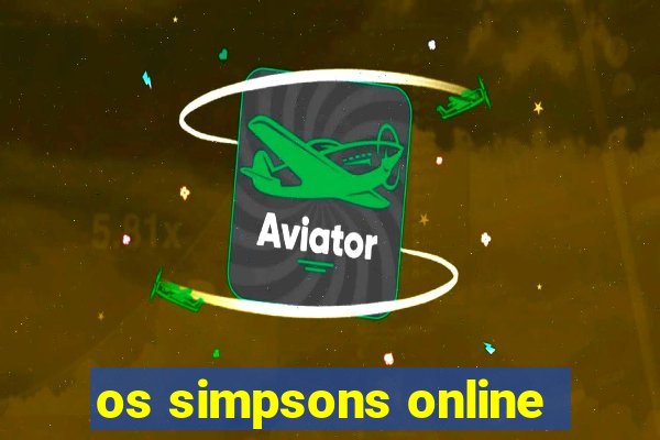 os simpsons online