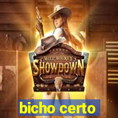 bicho certo