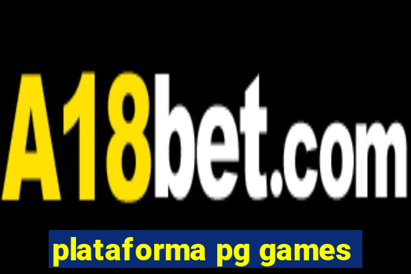 plataforma pg games