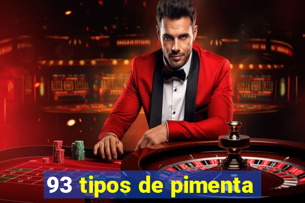 93 tipos de pimenta