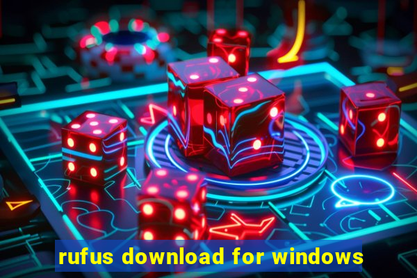 rufus download for windows