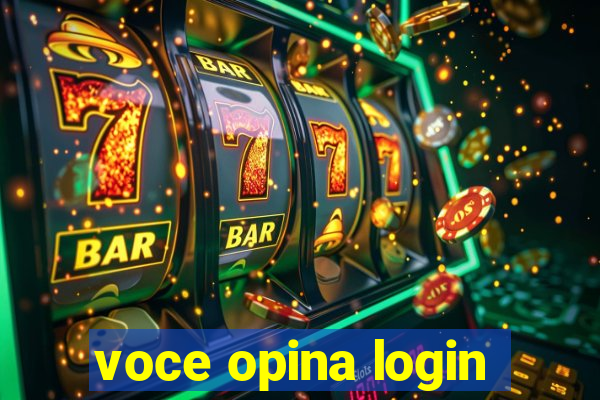 voce opina login