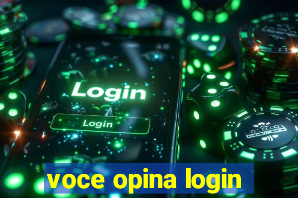 voce opina login