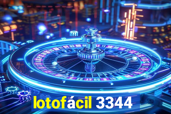 lotofácil 3344