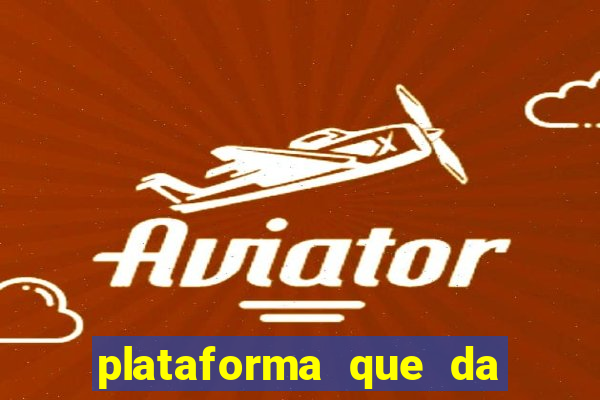 plataforma que da para depositar 1 real