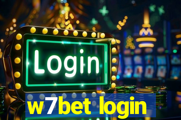 w7bet login