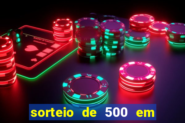 sorteio de 500 em cash toda segunda feira novibet como funciona