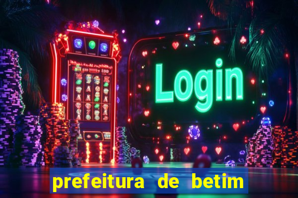 prefeitura de betim - contracheque online