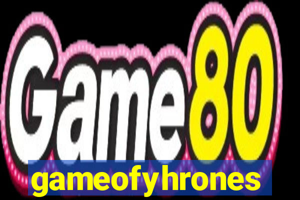 gameofyhrones