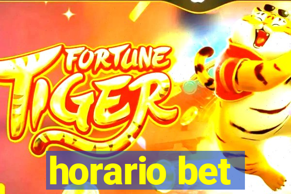 horario bet