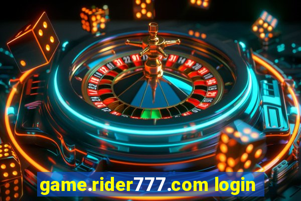 game.rider777.com login