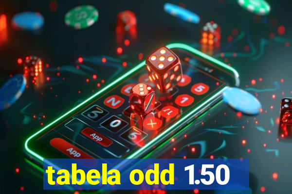 tabela odd 1.50