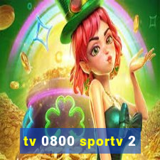 tv 0800 sportv 2