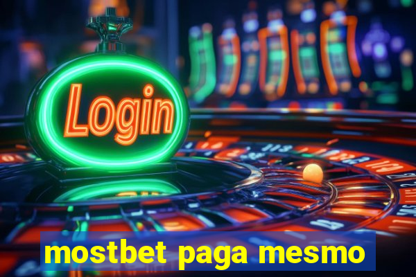 mostbet paga mesmo