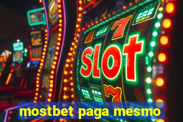 mostbet paga mesmo