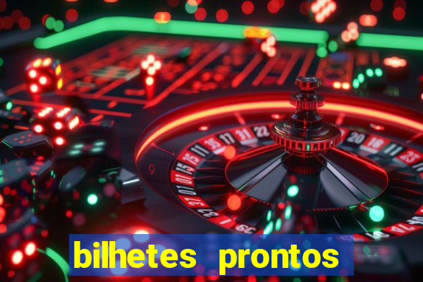 bilhetes prontos futebol hoje