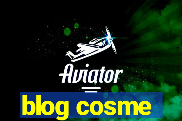 blog cosme