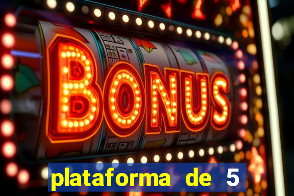 plataforma de 5 reais fortune tiger