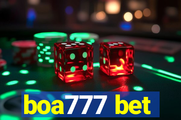 boa777 bet