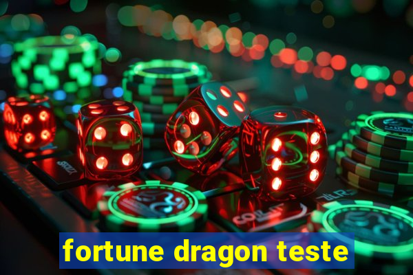 fortune dragon teste