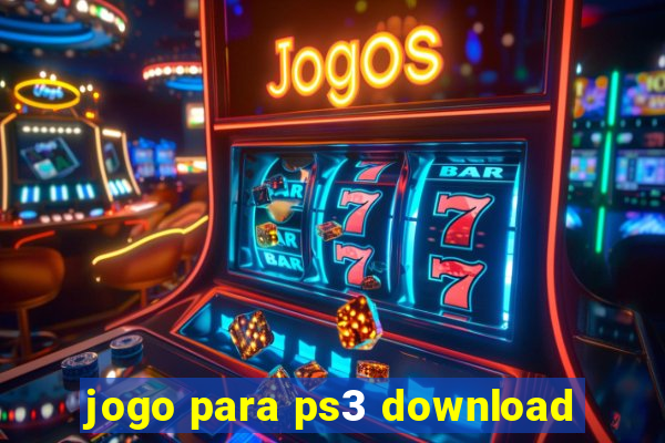 jogo para ps3 download