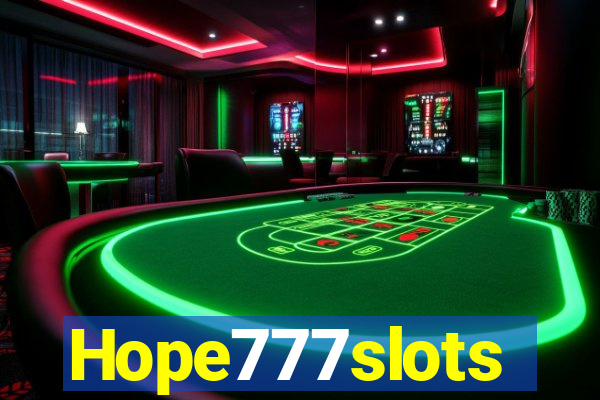 Hope777slots