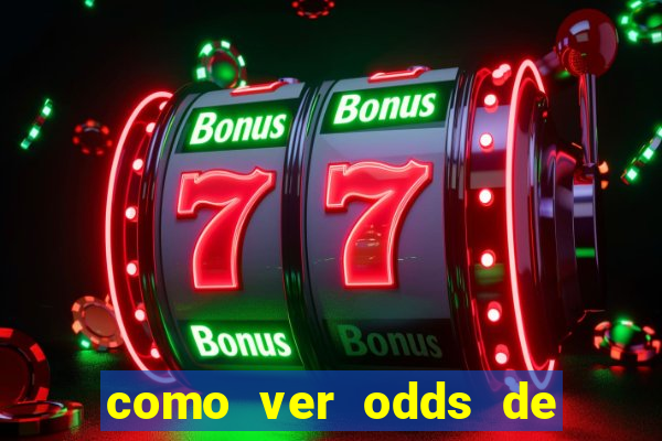 como ver odds de jogos passados