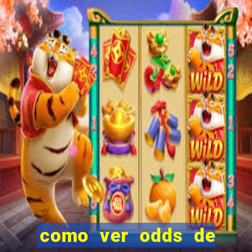 como ver odds de jogos passados