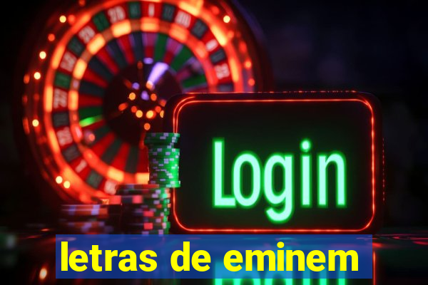 letras de eminem