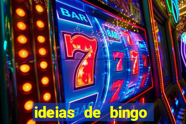 ideias de bingo para o natal