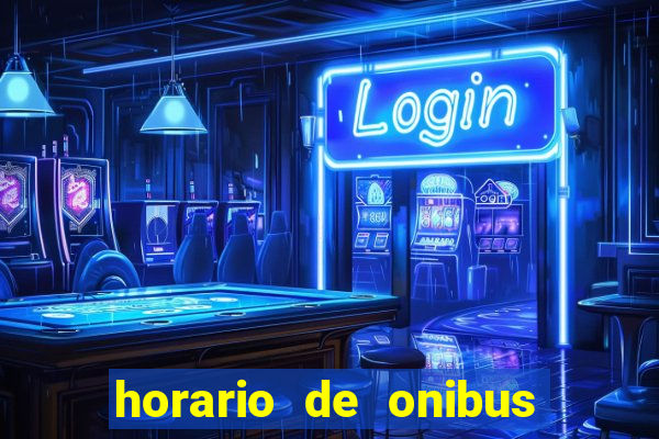 horario de onibus joinville vila nova via walmor harger