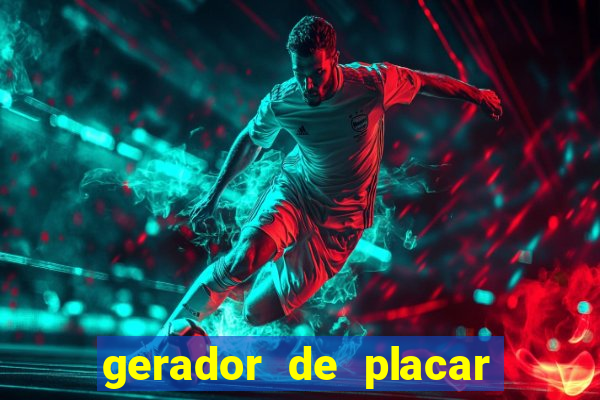 gerador de placar de futebol