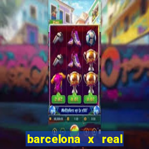 barcelona x real madrid ao vivo futemax