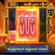 basketball legends codes