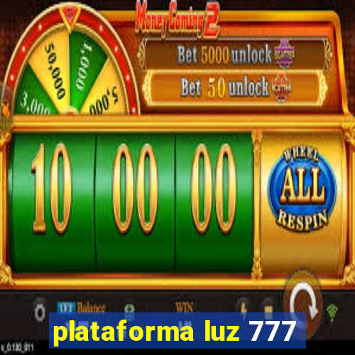 plataforma luz 777