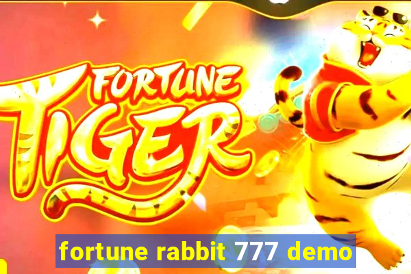 fortune rabbit 777 demo