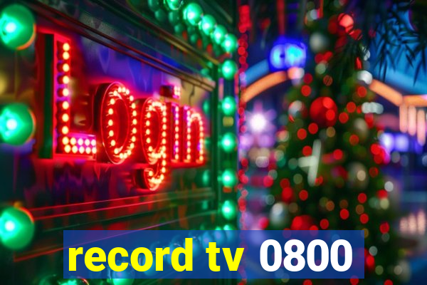 record tv 0800