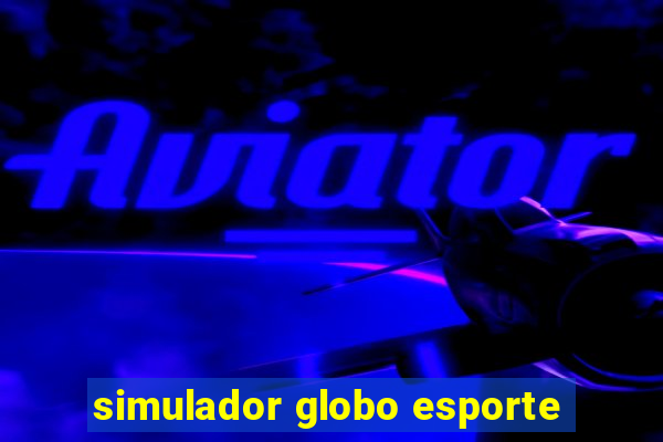 simulador globo esporte