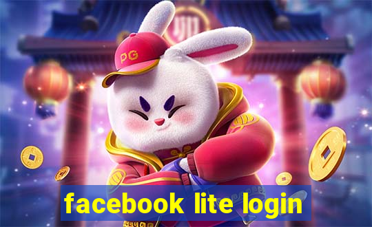 facebook lite login