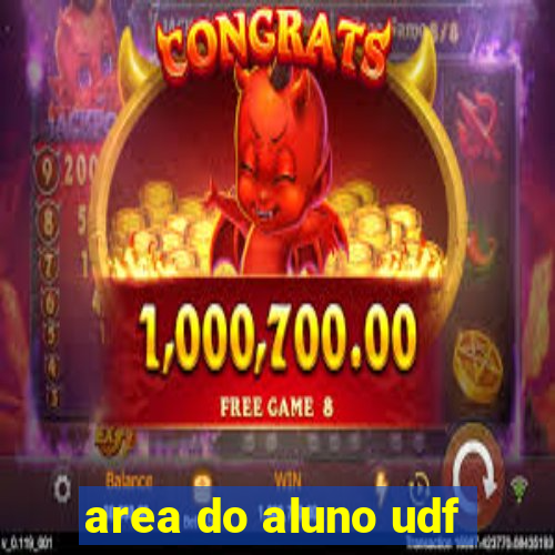 area do aluno udf