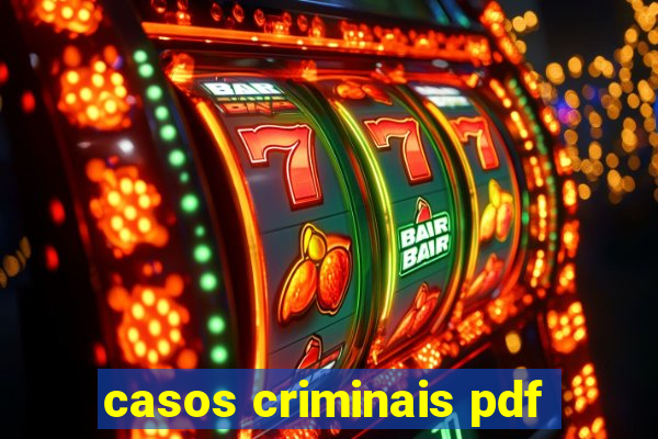 casos criminais pdf