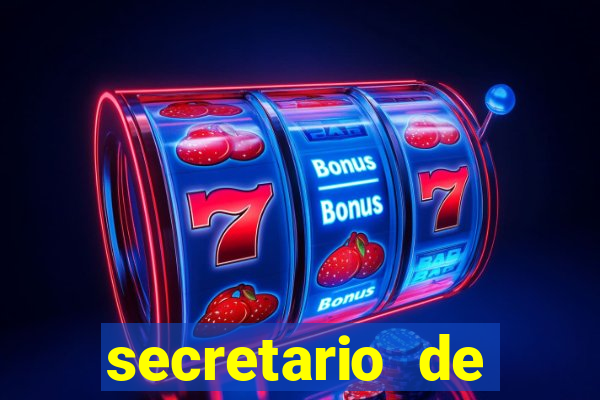 secretario de esporte salario