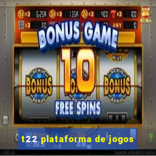 t22 plataforma de jogos