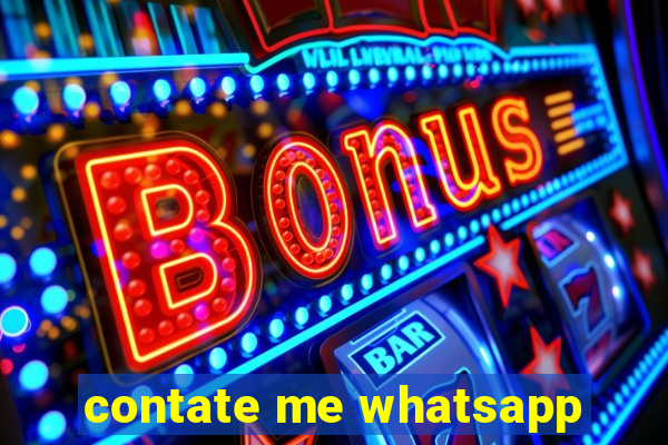 contate me whatsapp