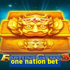 one nation bet