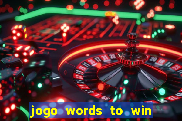 jogo words to win paga mesmo