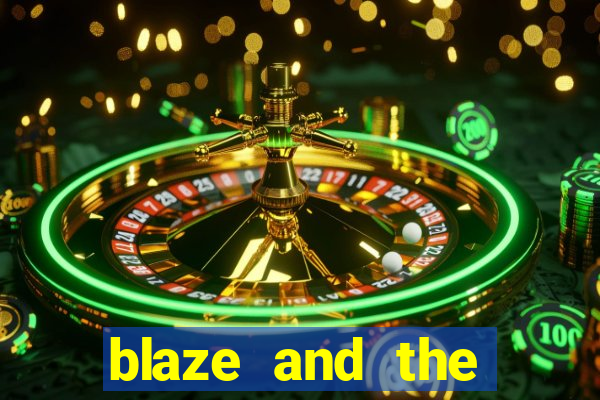 blaze and the monster machines logo font