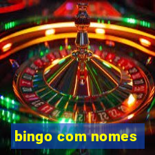 bingo com nomes